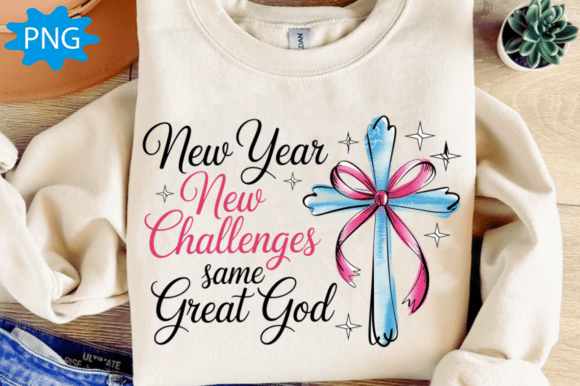 Christian New Years PNG, New Year 2026
