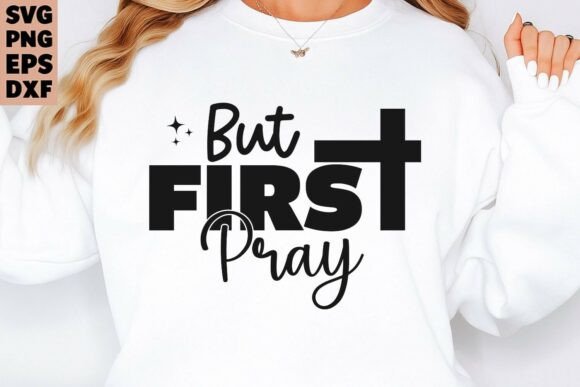 Christian Prayer SVG: Jesus & Pray Designs for T-Shirt Designs
