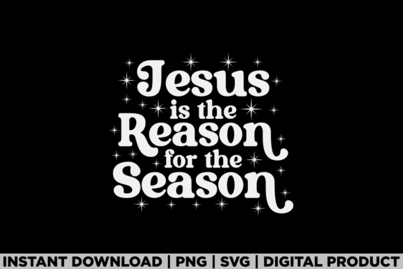 Christmas Bible Jesus Tee Design