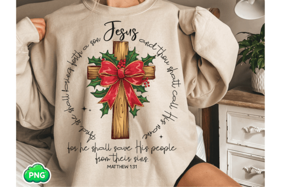 Jesus Christmas PNG, Christian Cross PNG