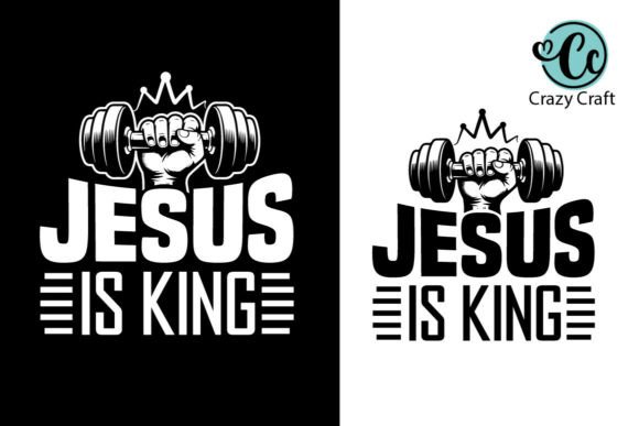 Jesus is King Shirt Png, Gym and Jesus