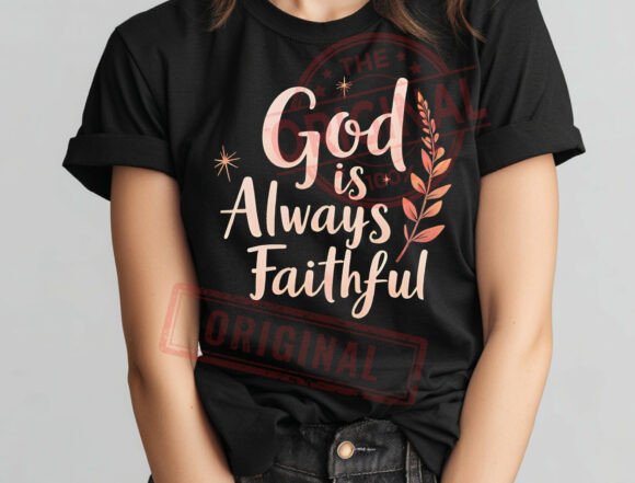 Jesus Png God is Always Faithful PNG