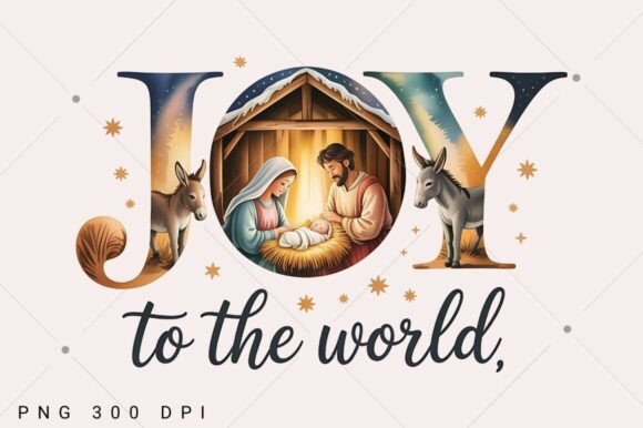 Joy to the World PNG, Coquette Jesus